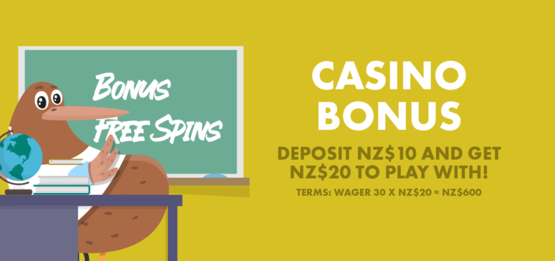 Online casino bonus NZ