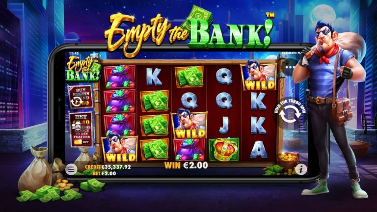 Empty the bank slot