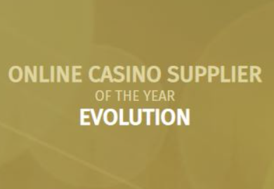 Evolution casino supplier of the year