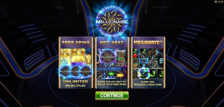 Who wants to be a millionaire features