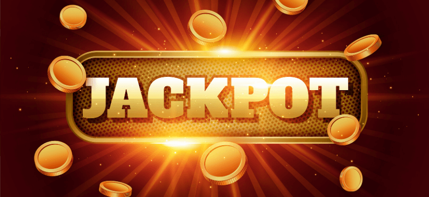 Jackpot slot banner