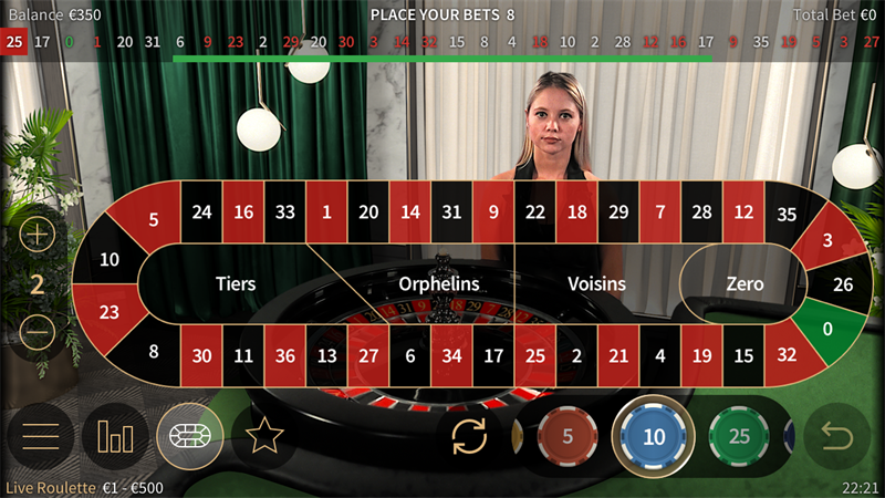 NetEnt new roulette mobile interface