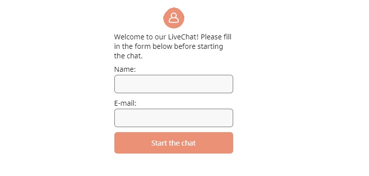 live chat box