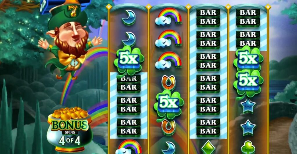 4 bonus spins at 777 Rainbow Respins pokie