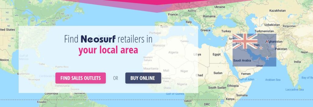 neosurf retailers or online vendors