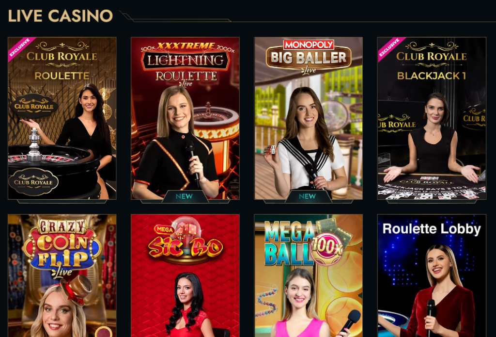 Dolly casino live games