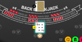 Double down in blackjack